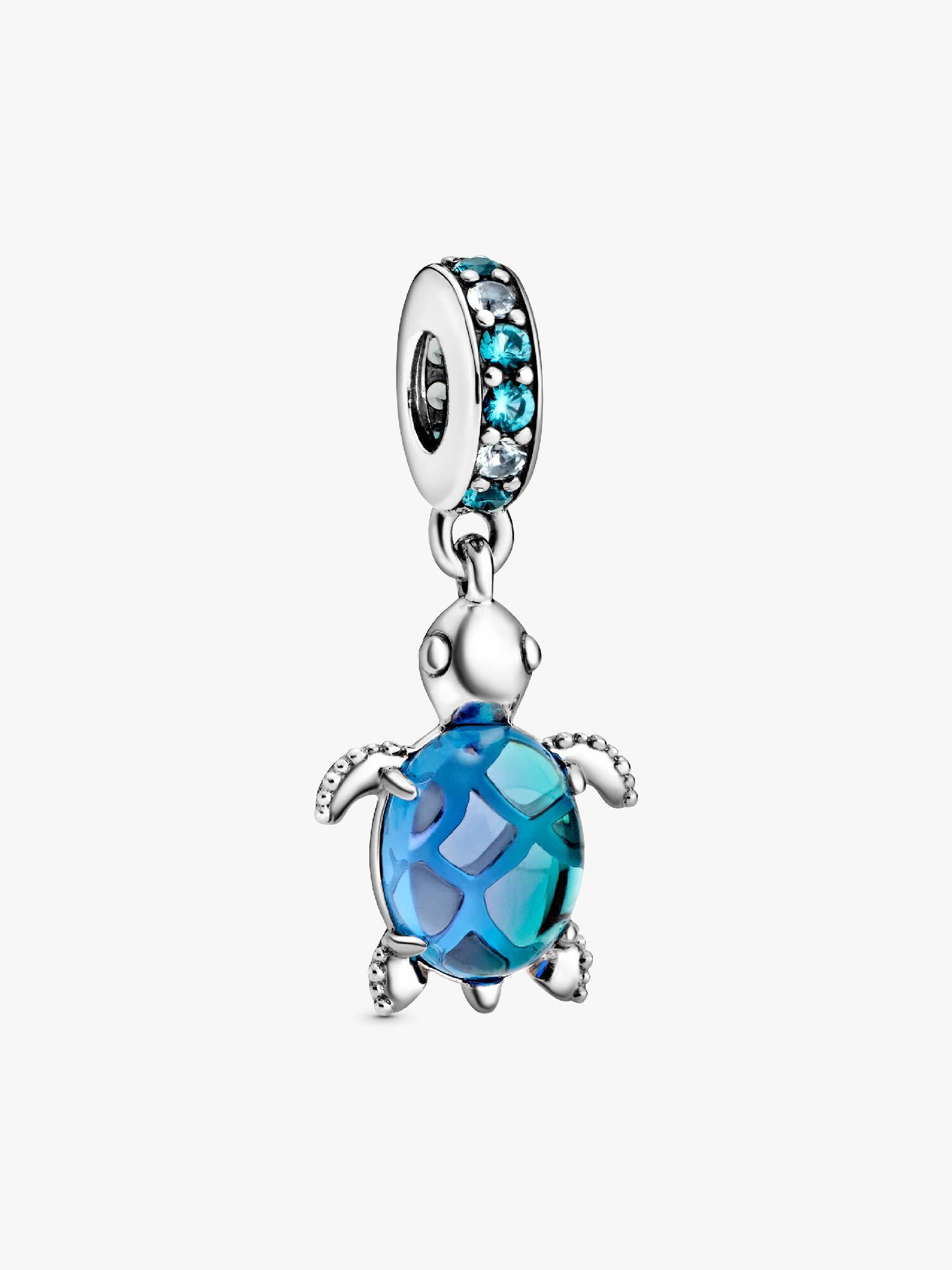 Charm Pendente de Tartaruga Marinha em Vidro de Murano