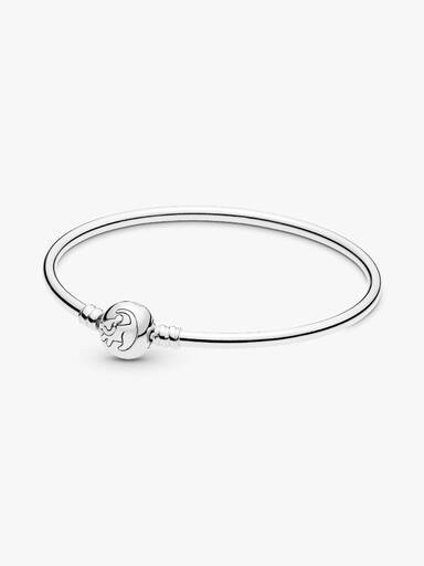 Disney Pandora Moments The Lion Rei Simba Clasp Bracelete Rígido