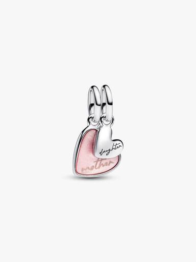 Charm pendente divisível para mãe e filha
