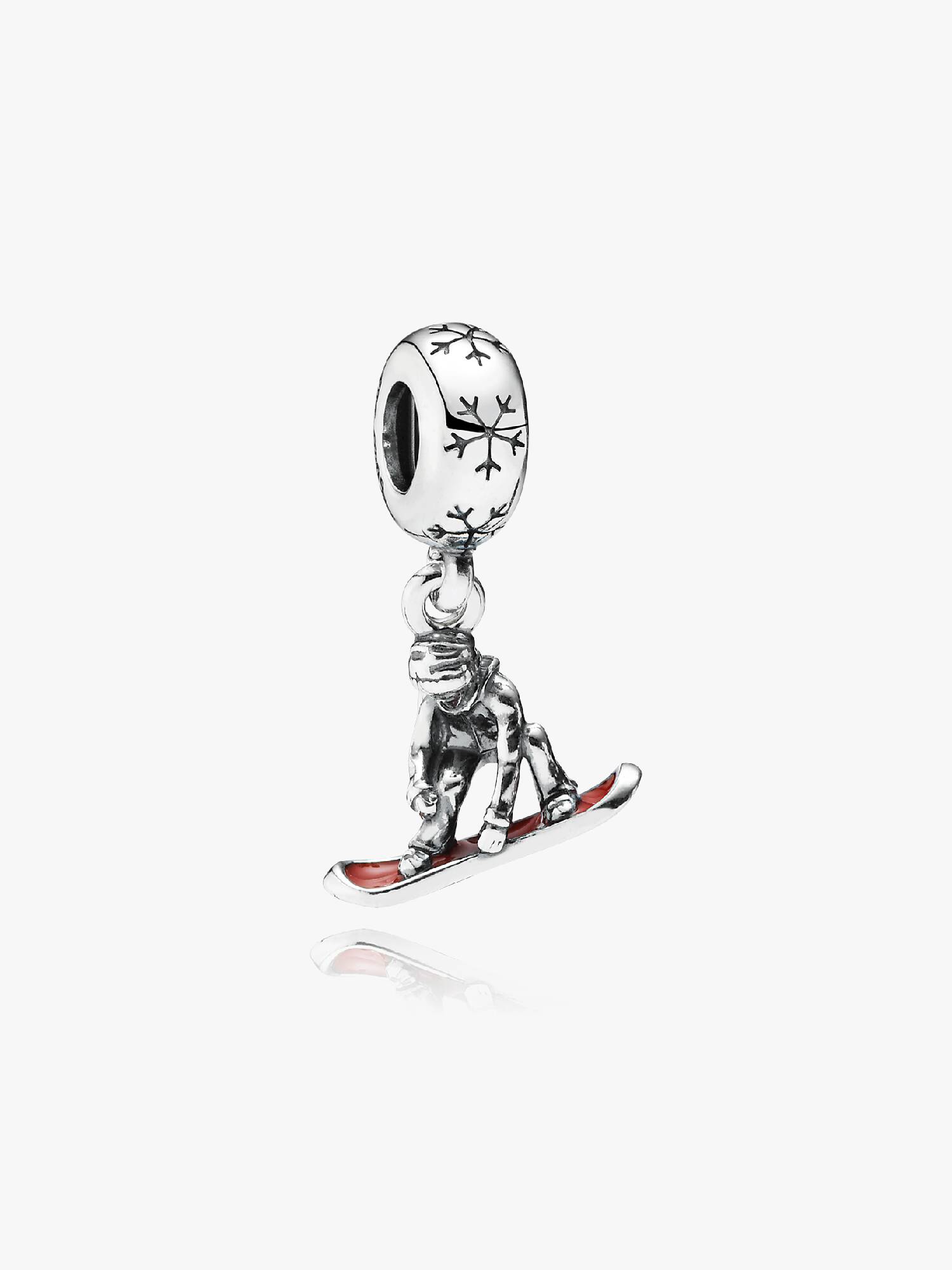 Snowboarder, Vermelho Esmalte