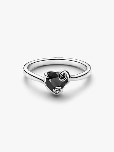 Anel Jack Black Heart de O Estranho Mundo de Jack da Disney