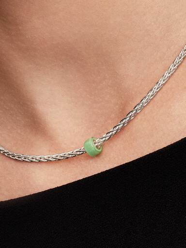 Mini Charm de Vidro de Murano Verde