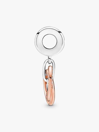 Charm Pendente Circulos Entrelaçados Família para Sempre