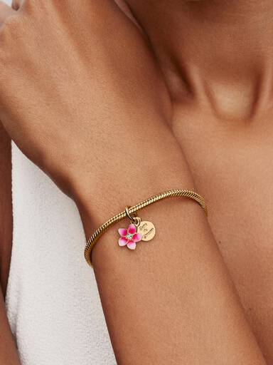 Charm Pendente Flor de Moana de Disney