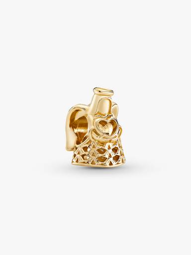 Angel charm in 14k