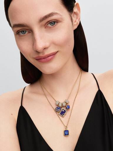 Charm Pendente de Constelação em Azul Celestial