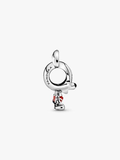 Charm Calças Vermelhas do Mickey Mouse