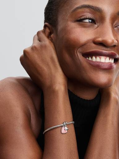 Charm pendente divisível para mãe e filha