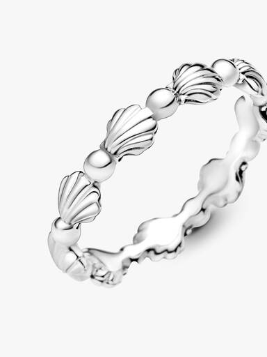 Anel Beaded Seashell Banda