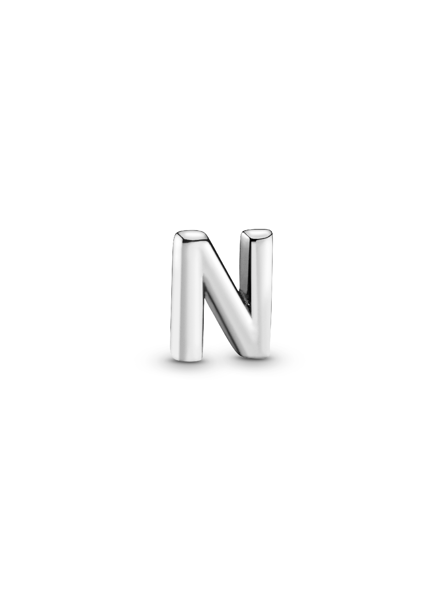 Letra N Alphabet Relicário Element