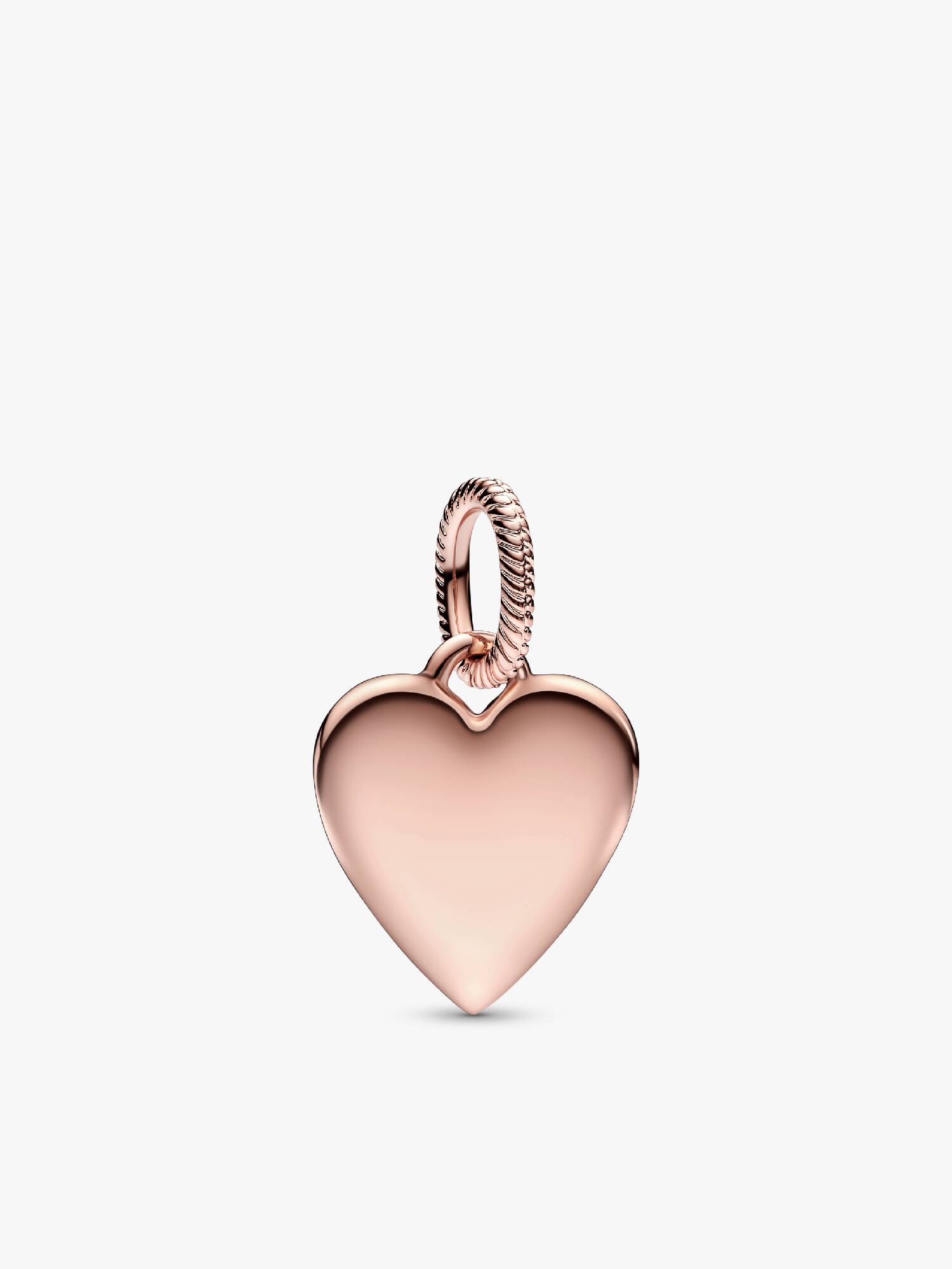 Charm Pendente de Coração Gravável