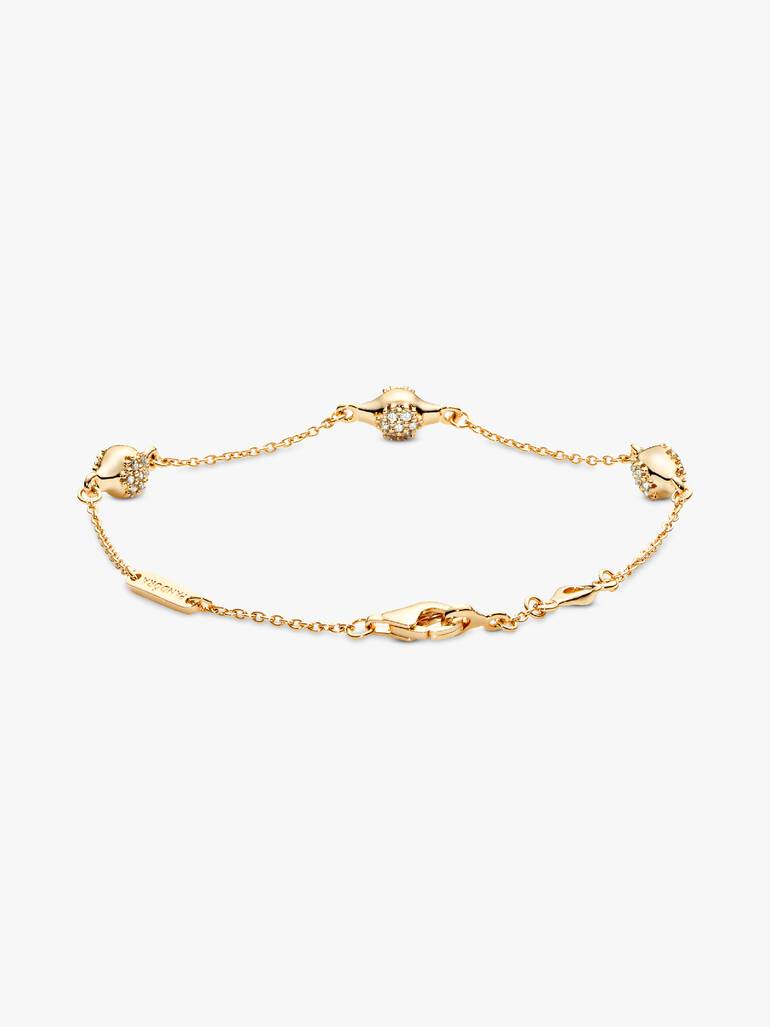 Modern LovePods PANDORA Shine bracelet with clear cubic zirconia