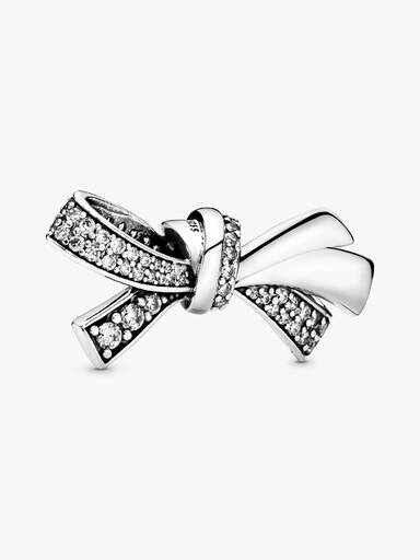 Oversized Brilhante Laço Charm