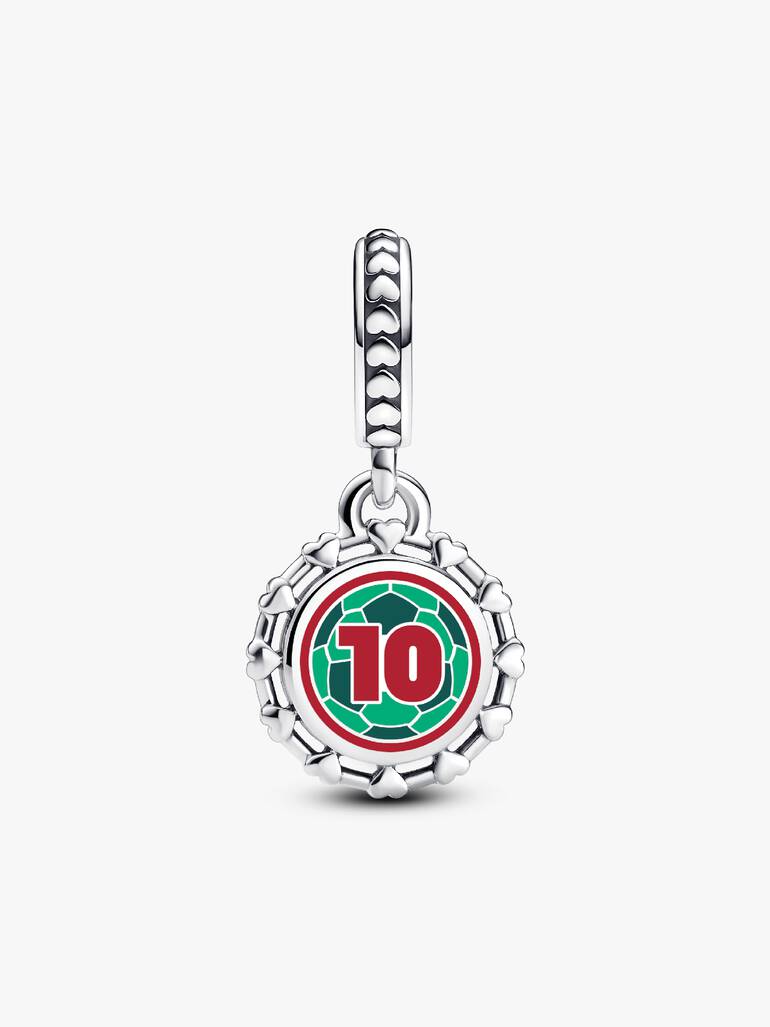 Charm Grabado Balón Fútbol #10 México 2026