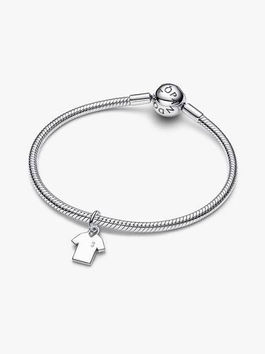 Charm Pendente Camiseta de Futebol Gravável