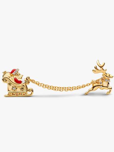 Charm Duplo do Papai Noel