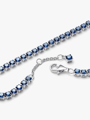 Pulseira Riviera Azul Escuro Brilhante