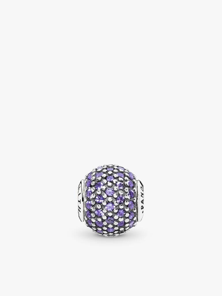 Faith Charm, Roxo Zircônia Cúbica