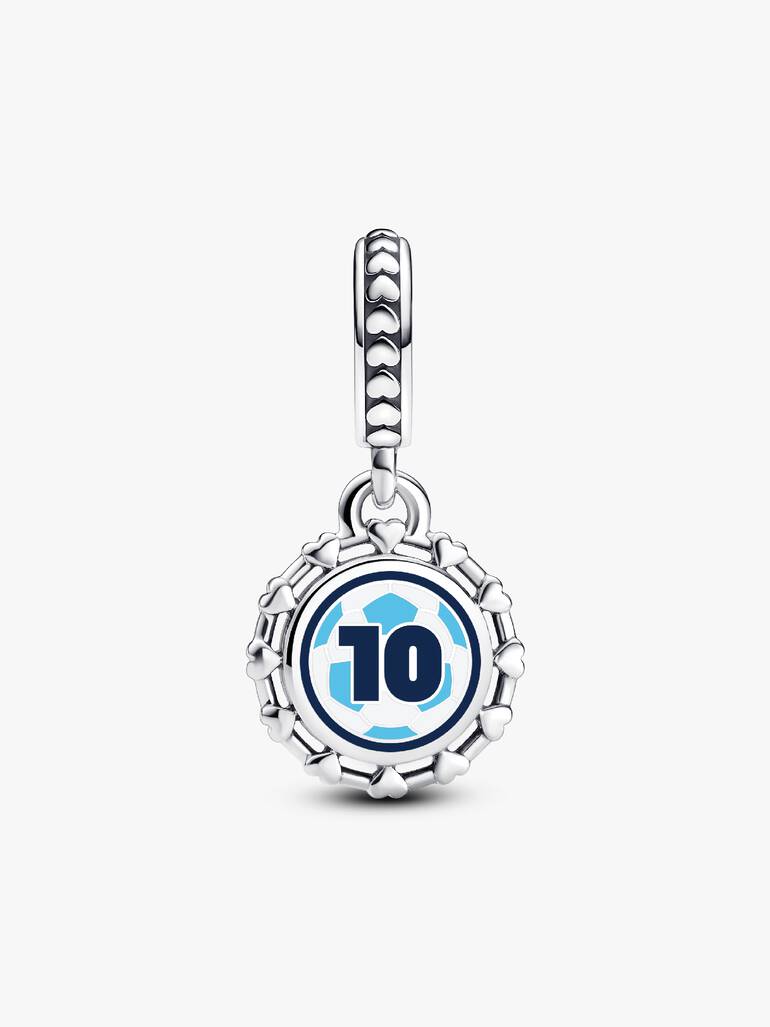 Charm Grabado Balón Fútbol #10 Argentina 2026