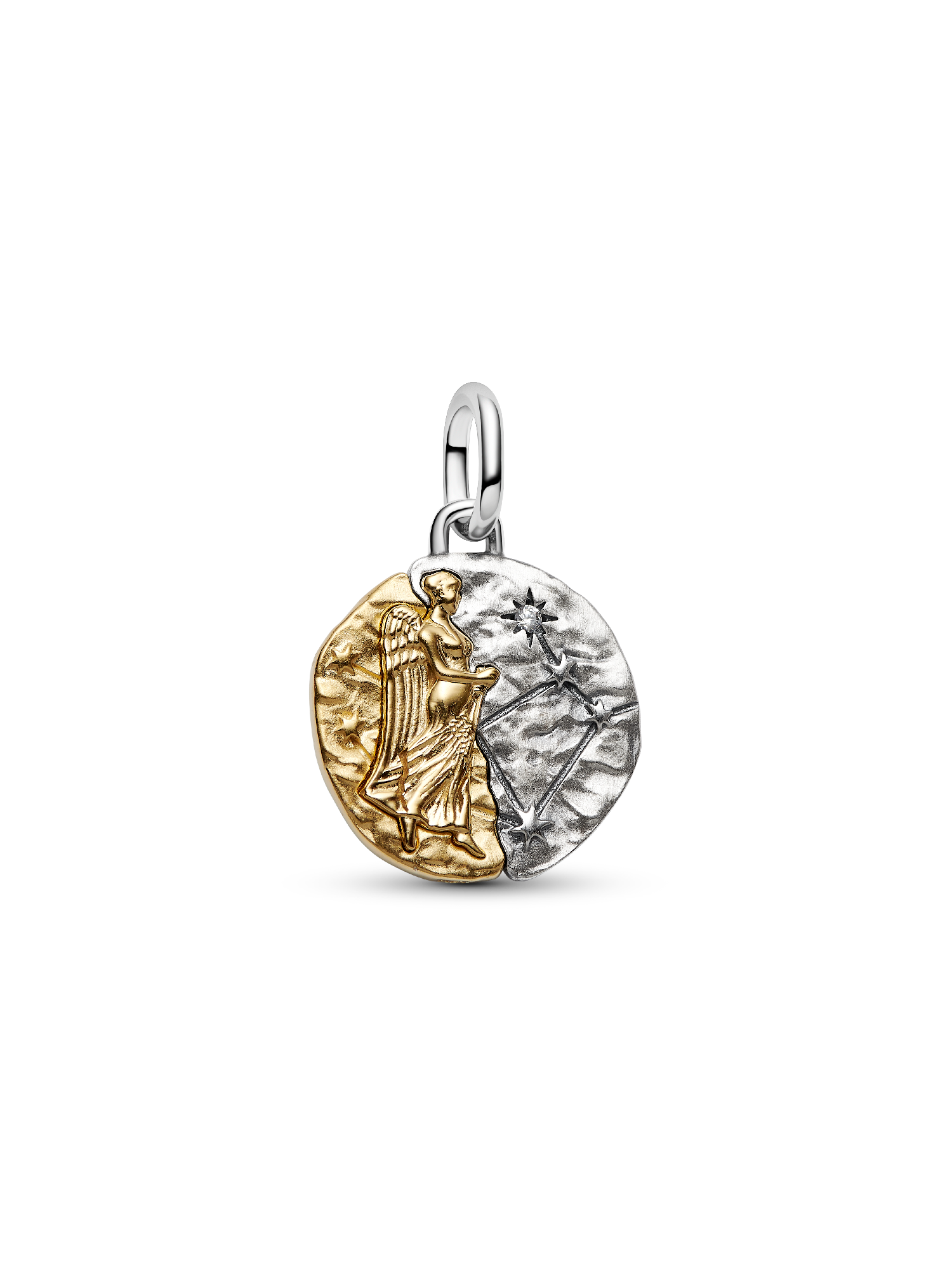 Charm Medalhão do Zodíaco do signo de Virgem