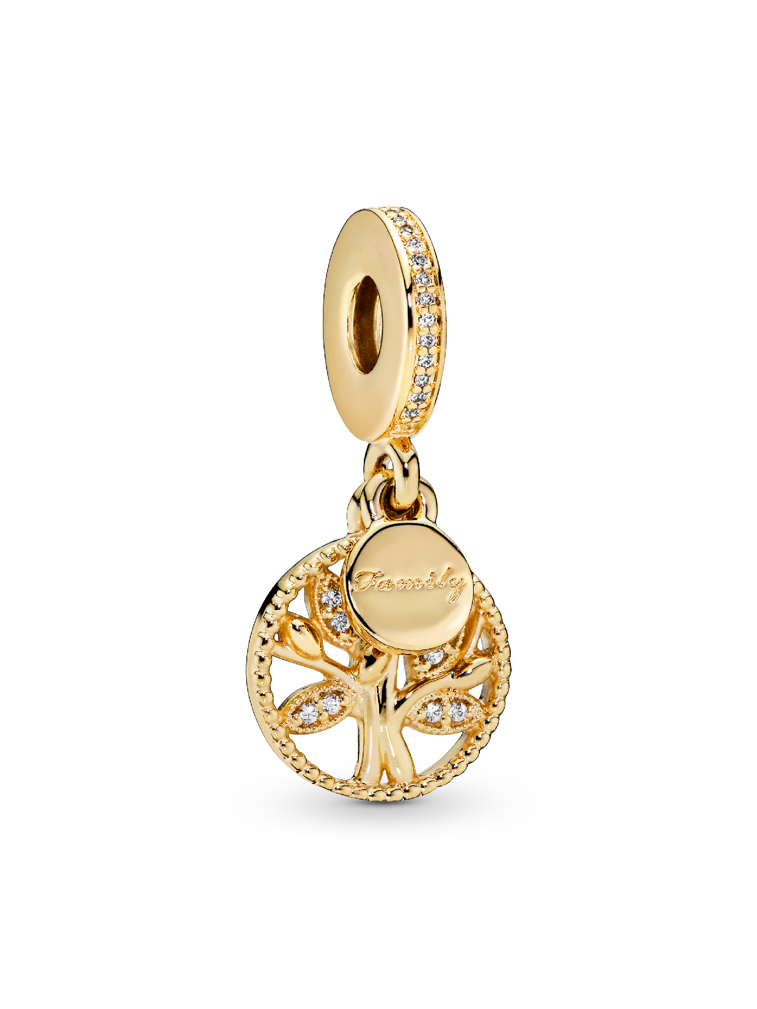 Charm Pendente Árvore da Vida Brilhante