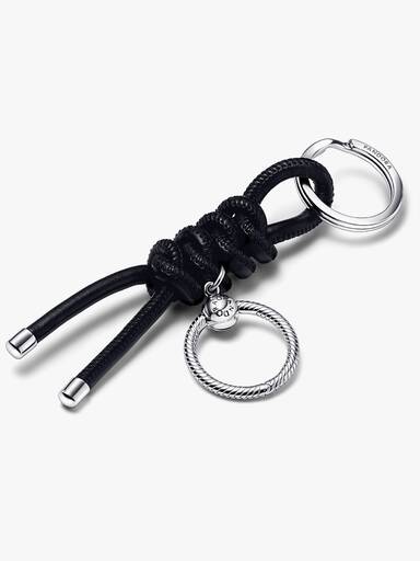 Chaveiro para Charms de Tela Sin Cuero Pandora Moments