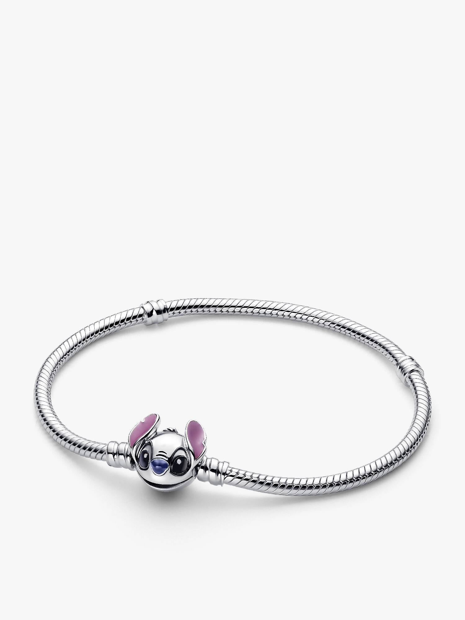 Pulseira Corrente Snake com Fecho do Stitch