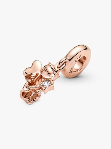Charm Pendente Coração Y Ángel Alado