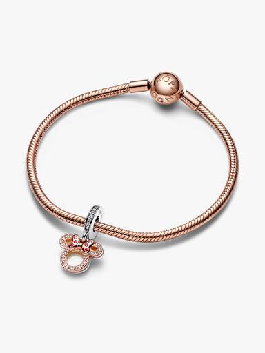 Charm Pendente Minnie "Mãe minha melhor amiga"