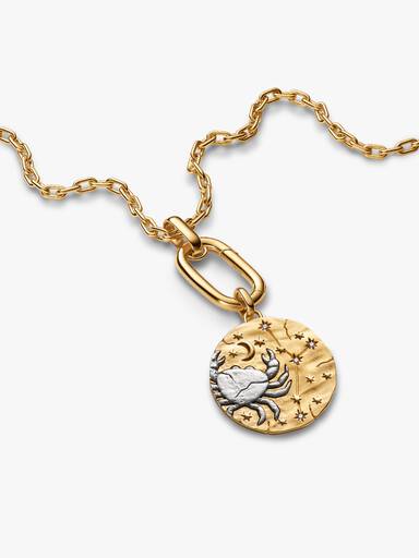Charm Medalhão Maxi do Zodíaco do Signo de Câncer