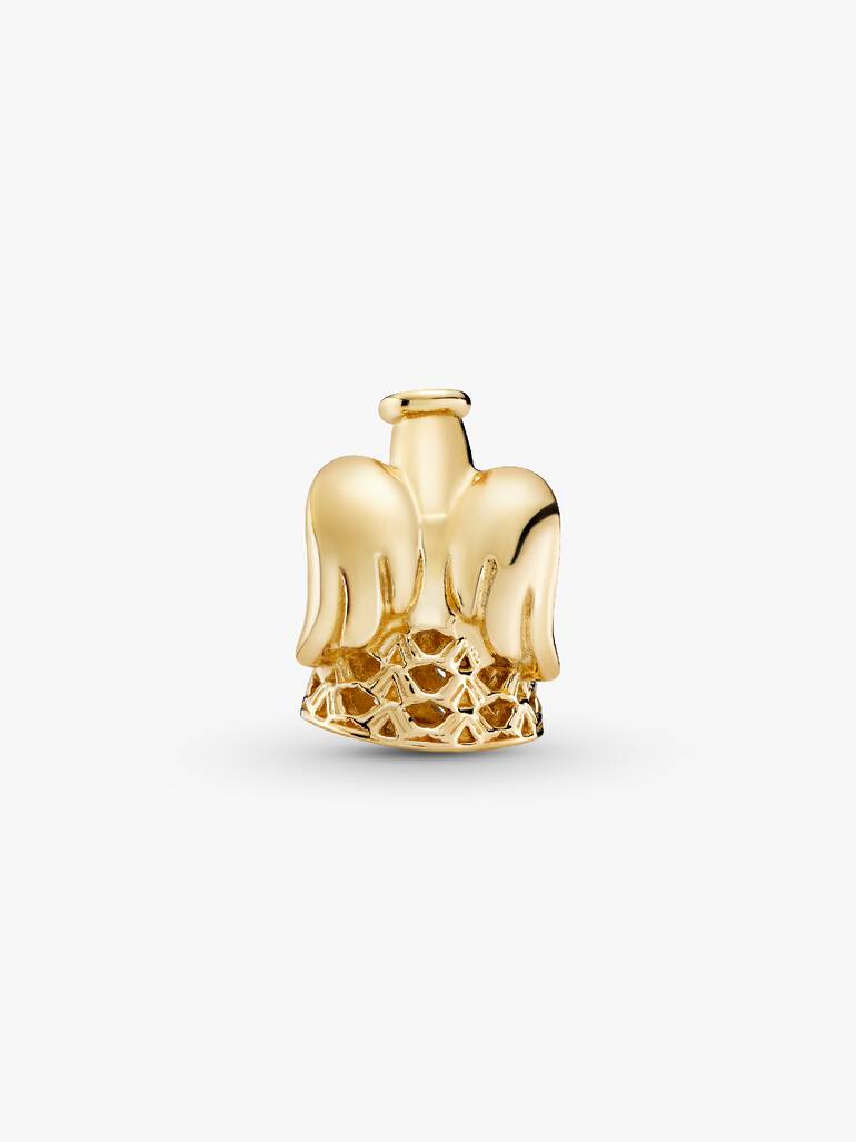 Angel charm in 14k