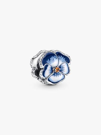 Charm Pensamiento Azul